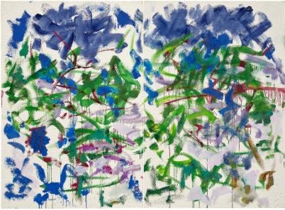Joan Mitchell, Plain (1989) heads to auction at Phillips New York on May 19. Image courtesy of Phillips