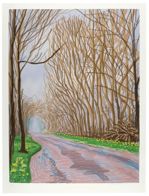 David Hockney Work Sells for 125% Above Estimate at Auction