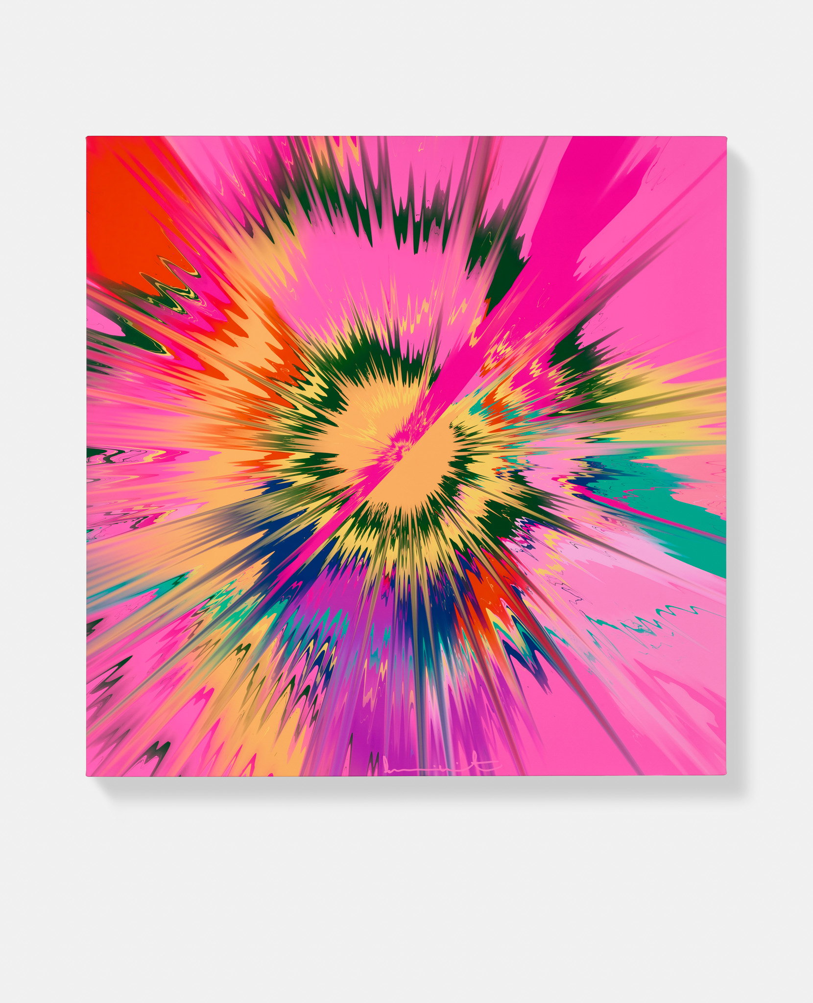 Beautiful, Contemned, Indescribable And Immeasurable Vapor Painting image #1 main image