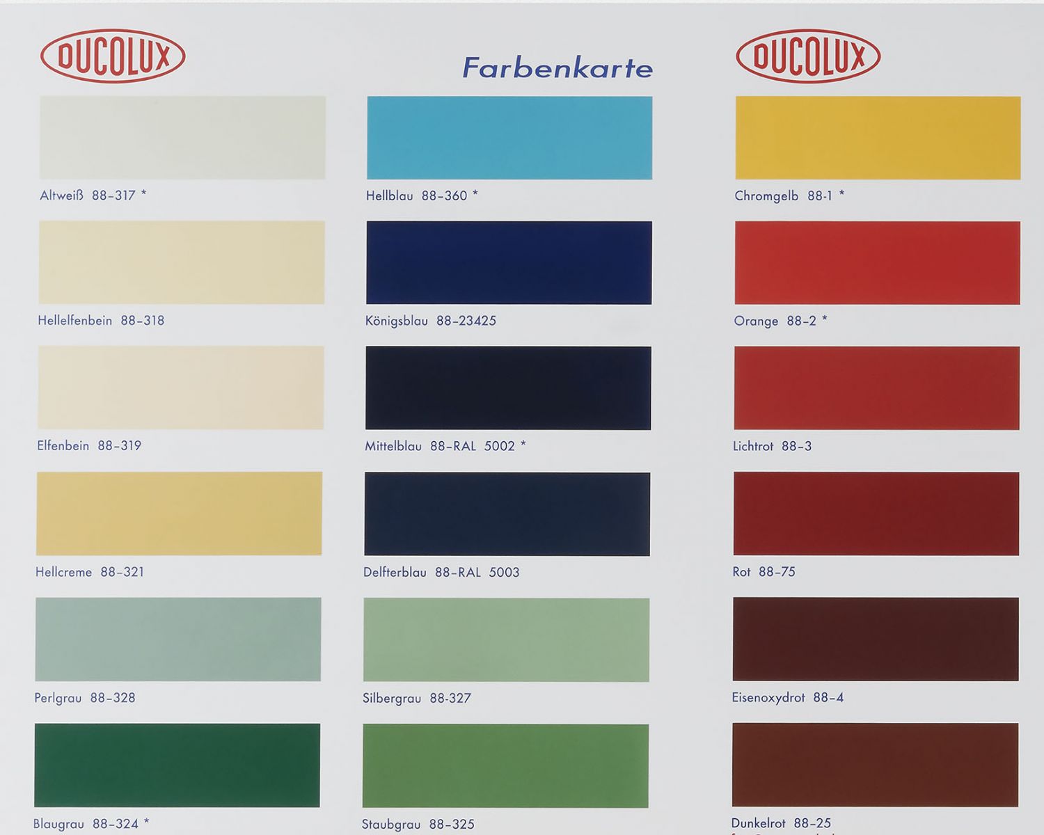 Colour Chart image #6