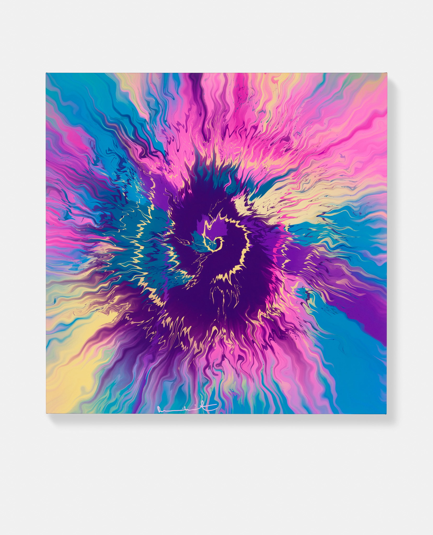 Beautiful, Indescribable, Reincarnated Bursting River Painting image #1 main image