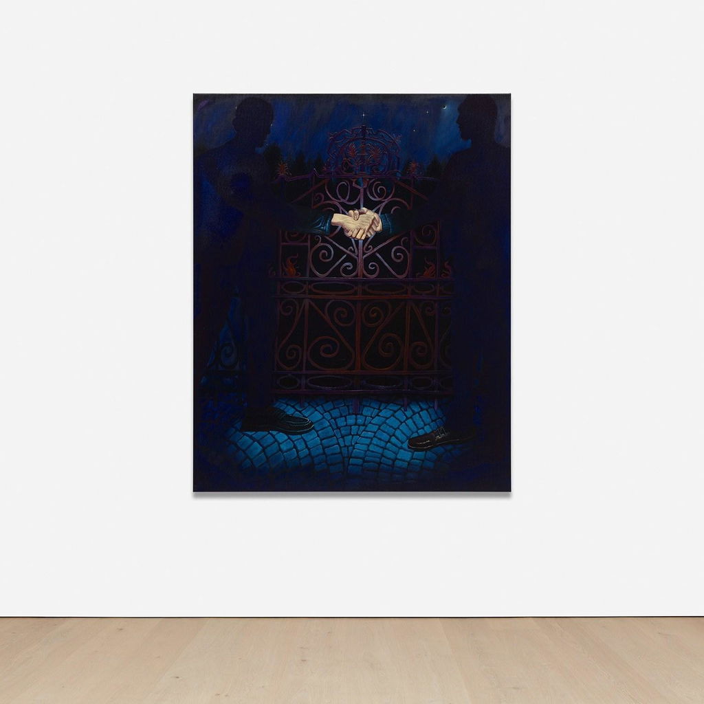 De verzoening (2019). Sold for $68,600 in 2023. Image courtesy of Phillips