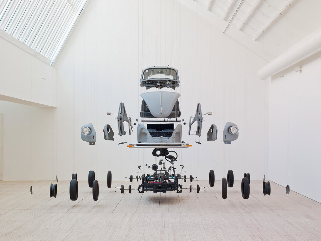 Damián Ortega, Cosmic Thing, 2002. Photo: Helene Toresdotter/Malmö Konsthall