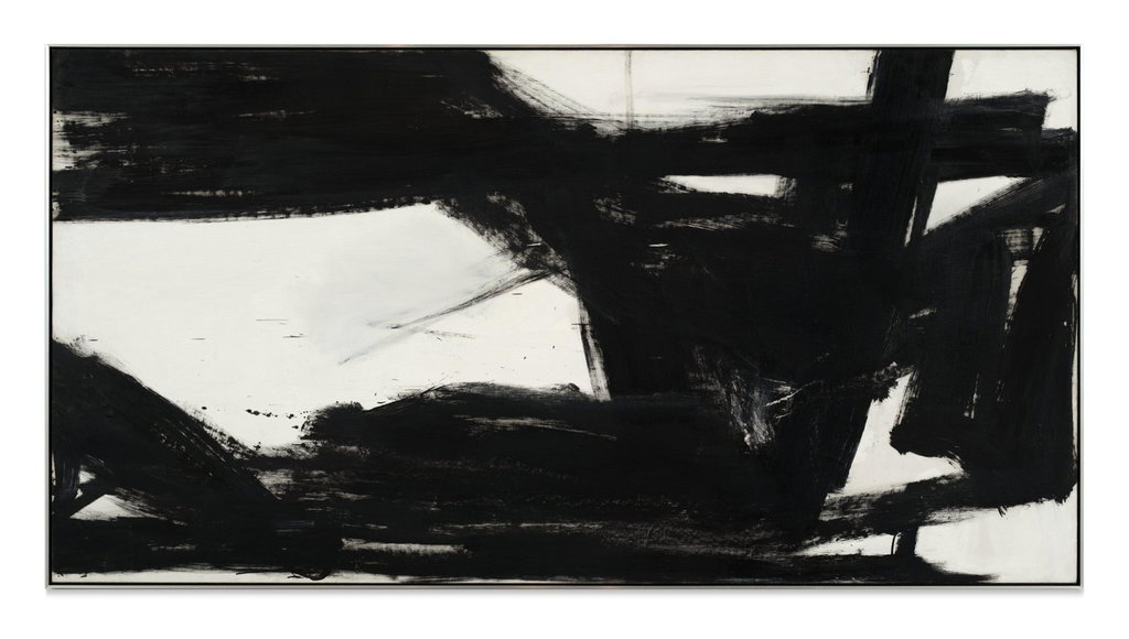Harleman by Franz Kline estimated at $12m (low) to $18m (high). Image courtesy of Sotheby's