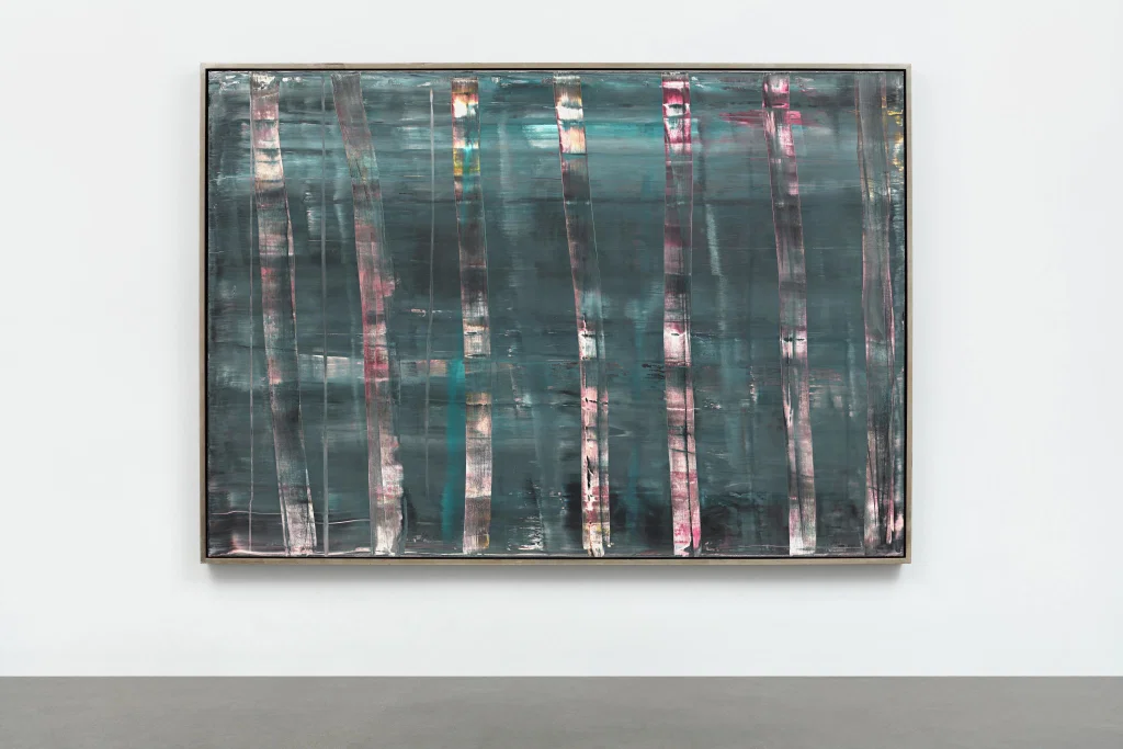 Abstraktes Bild by Gerhard Richter sold for $8.86m. Image courtesy of Sotheby's