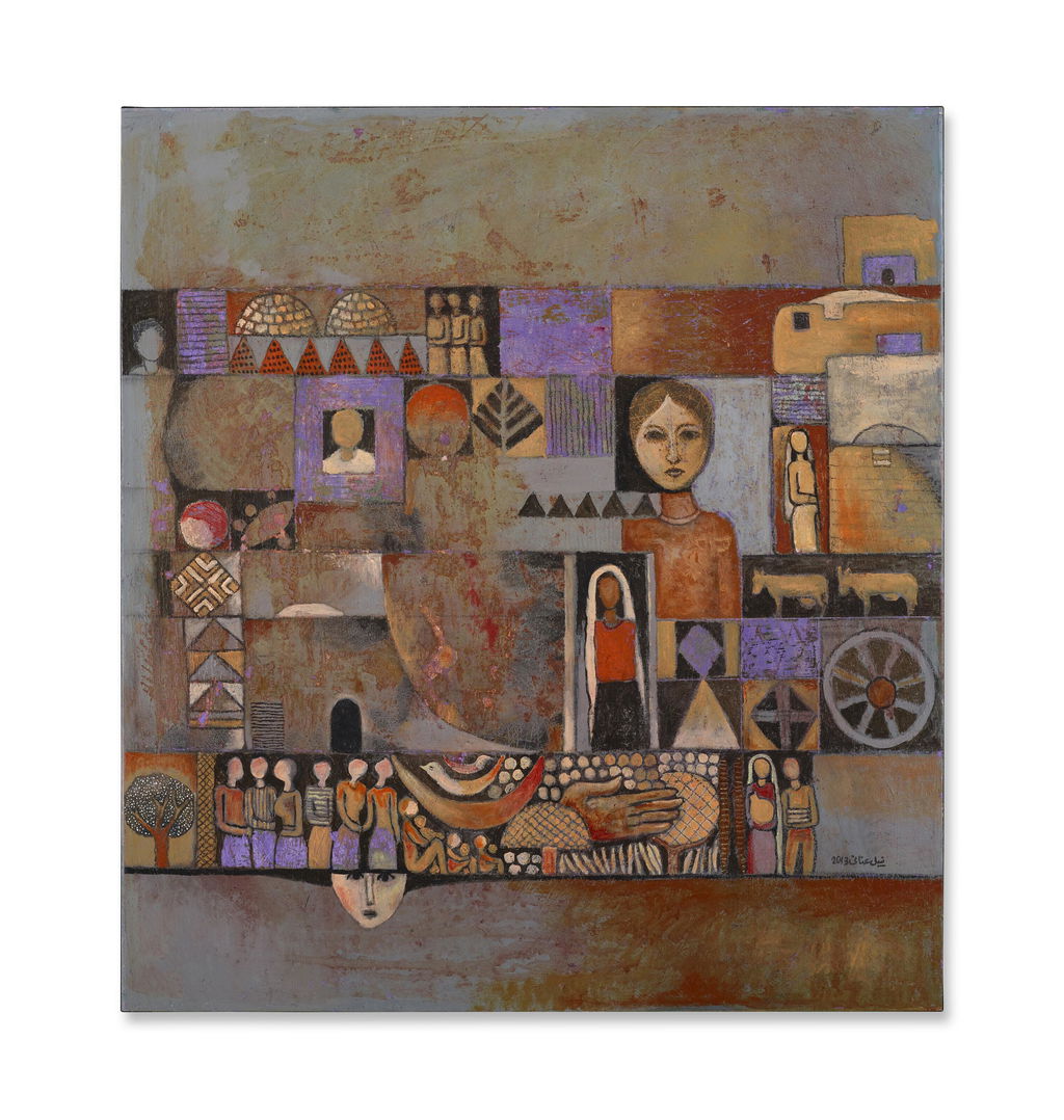 Palestinian Motifs. Image courtesy of Christie's Online