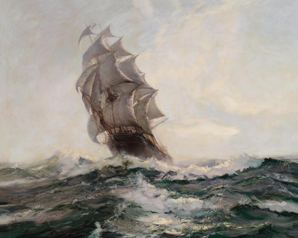 Dawn Mists, the Clipper Nicoya. Image courtesy of Sotheby's