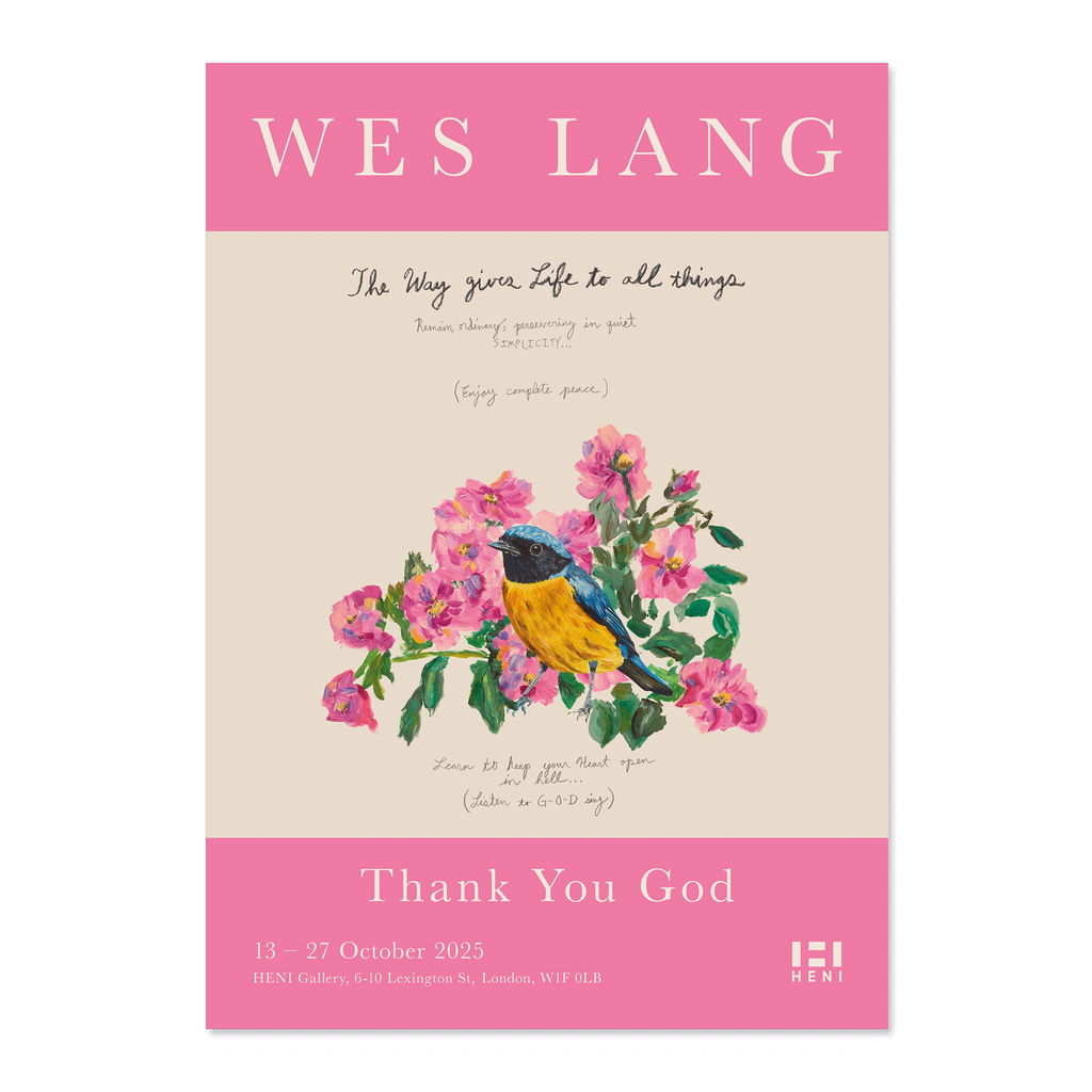 Wes Lang - Thank You God Poster: The Way gives Life to all things image #1 main image