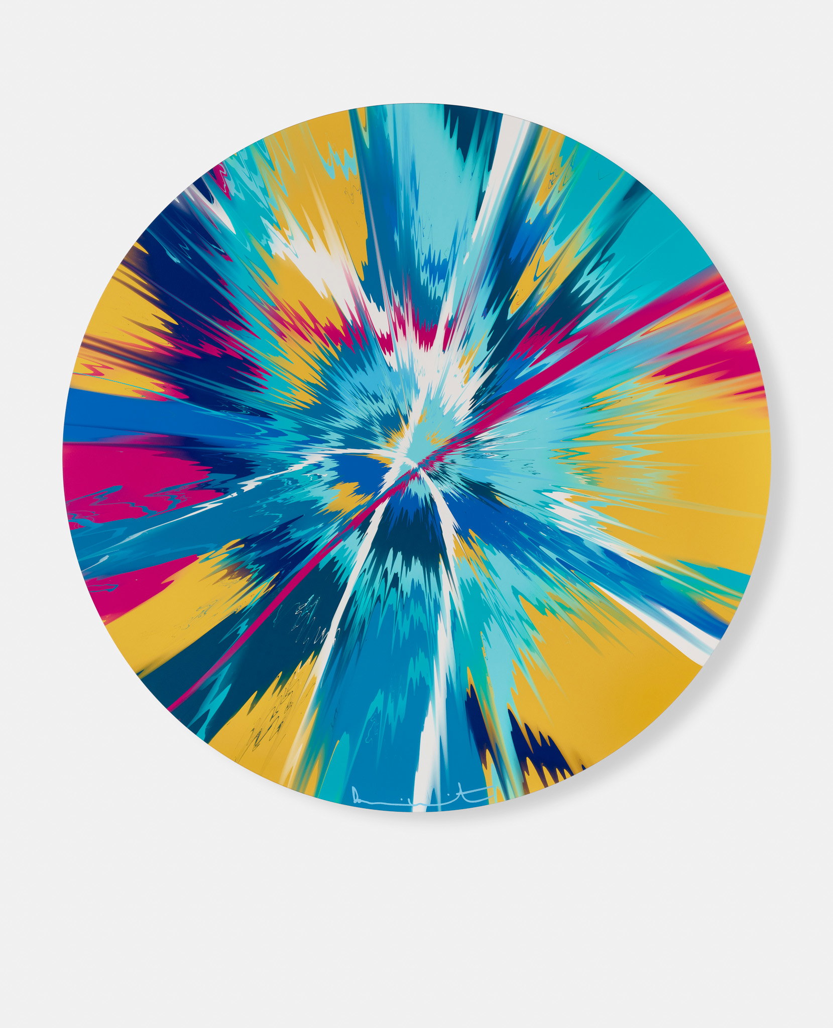 Beautiful, Less Generous, Somewhat Devious, Highly Fanciful, Pure But Powerful Vapor Painting image #1 main image