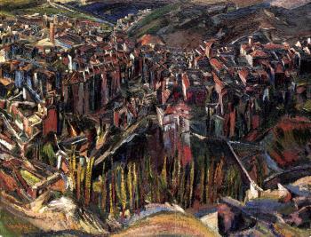 Cuenca from Mount Socorro (1934). Sold for $1.92m in 2006. Image courtesy of Christie's