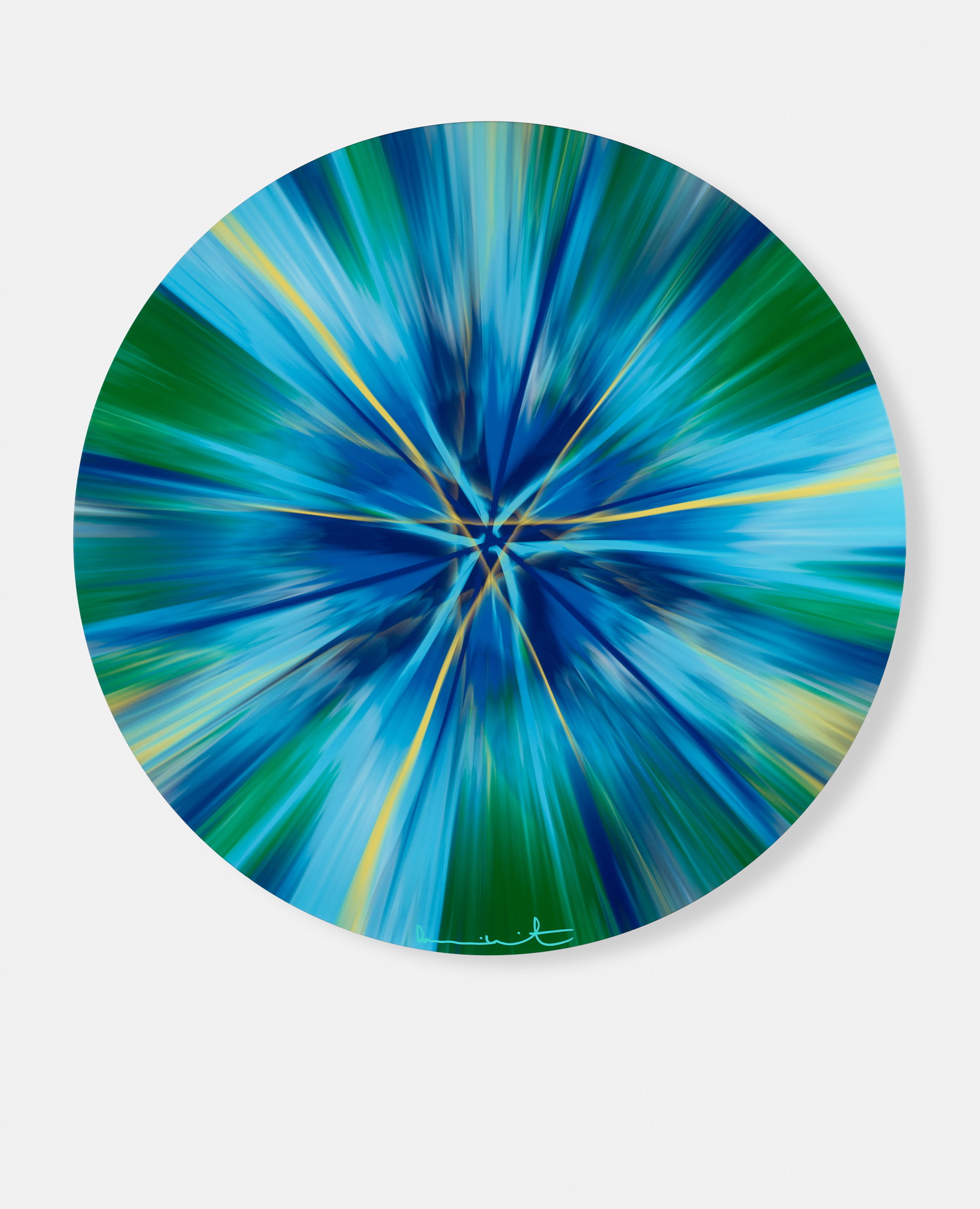 Beautiful, Perfect Storm, Incalculable But Apparent Galaxy Painting image #1 main image