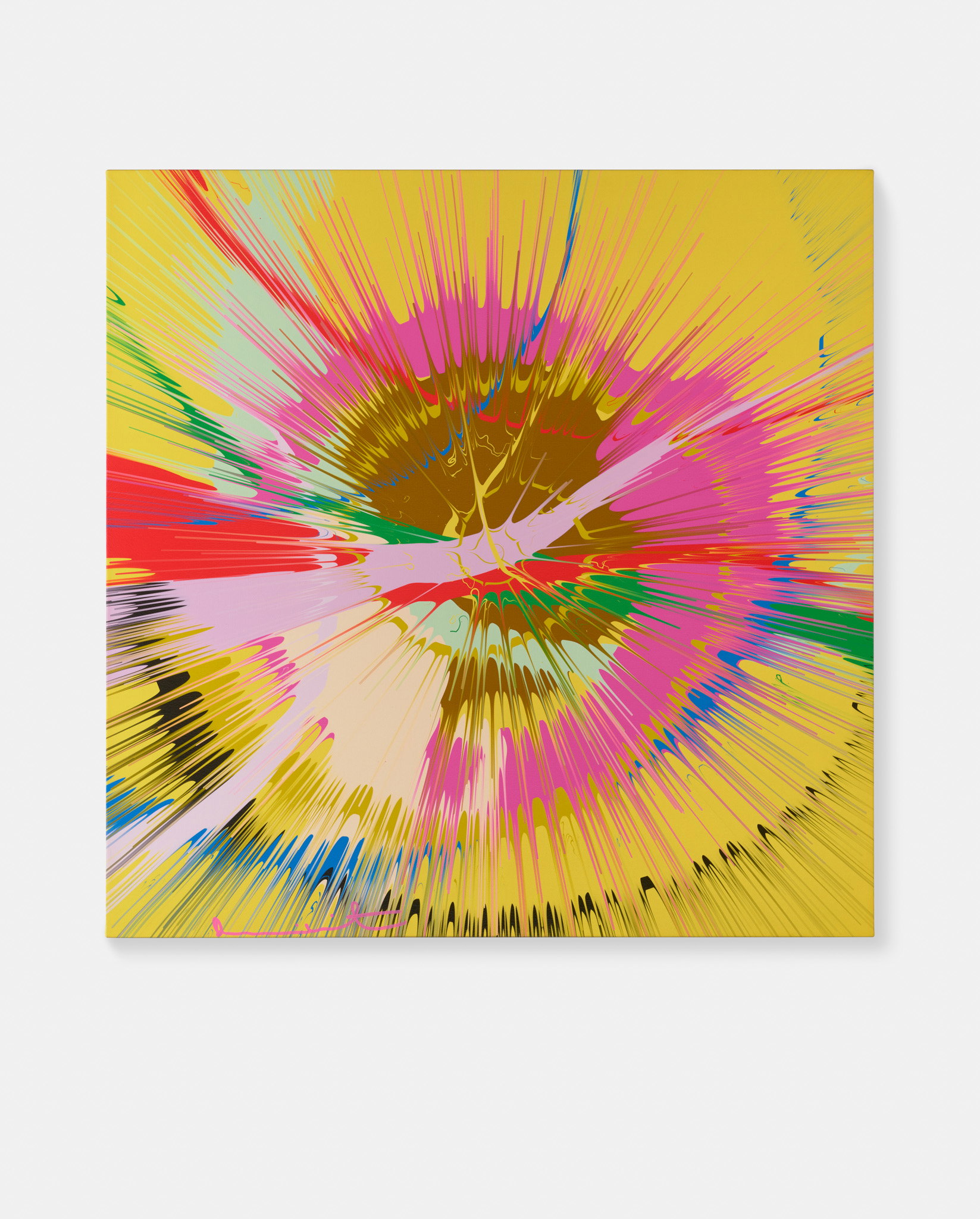 Beautiful, Very Stultified, Stupendously Friendly Tourbillon Painting image #1 main image