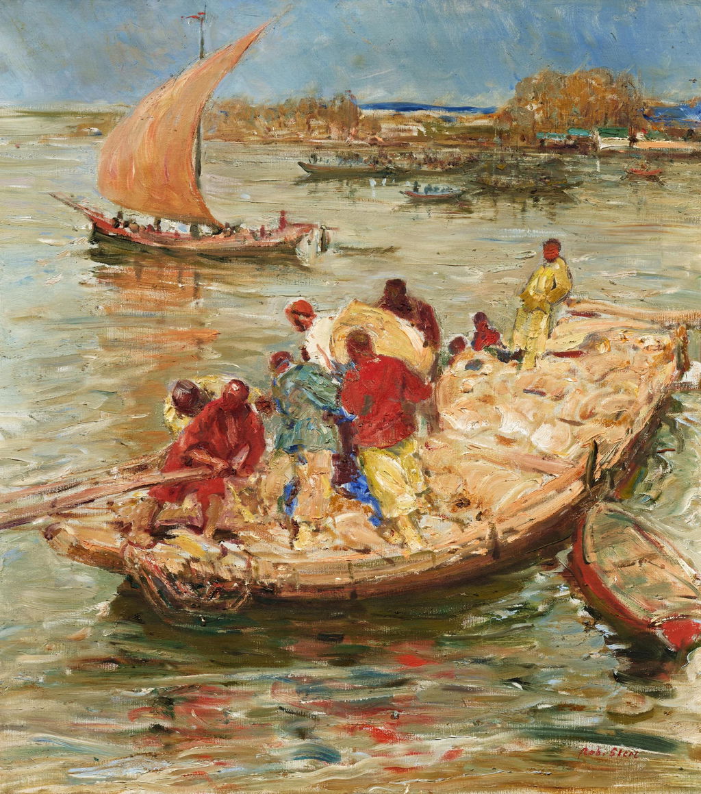 Volga Boatmen. Image courtesy of Van Ham Kunstauktionen
