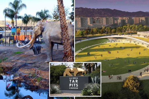 California pours millions into mammoth makeover of LA’s iconic tar pits