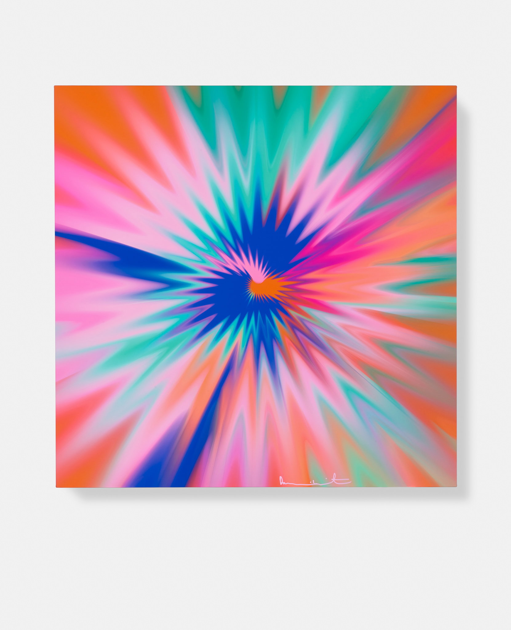 Beautiful, Once Invincible, Unselfish And Dutiful Implosion Painting image #1 main image