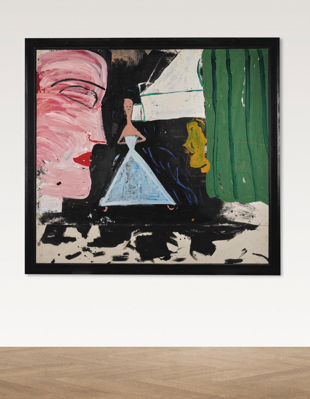 Listening To Miss S. (1993). Sold for $139,700 in 2019. Image courtesy of Sotheby's