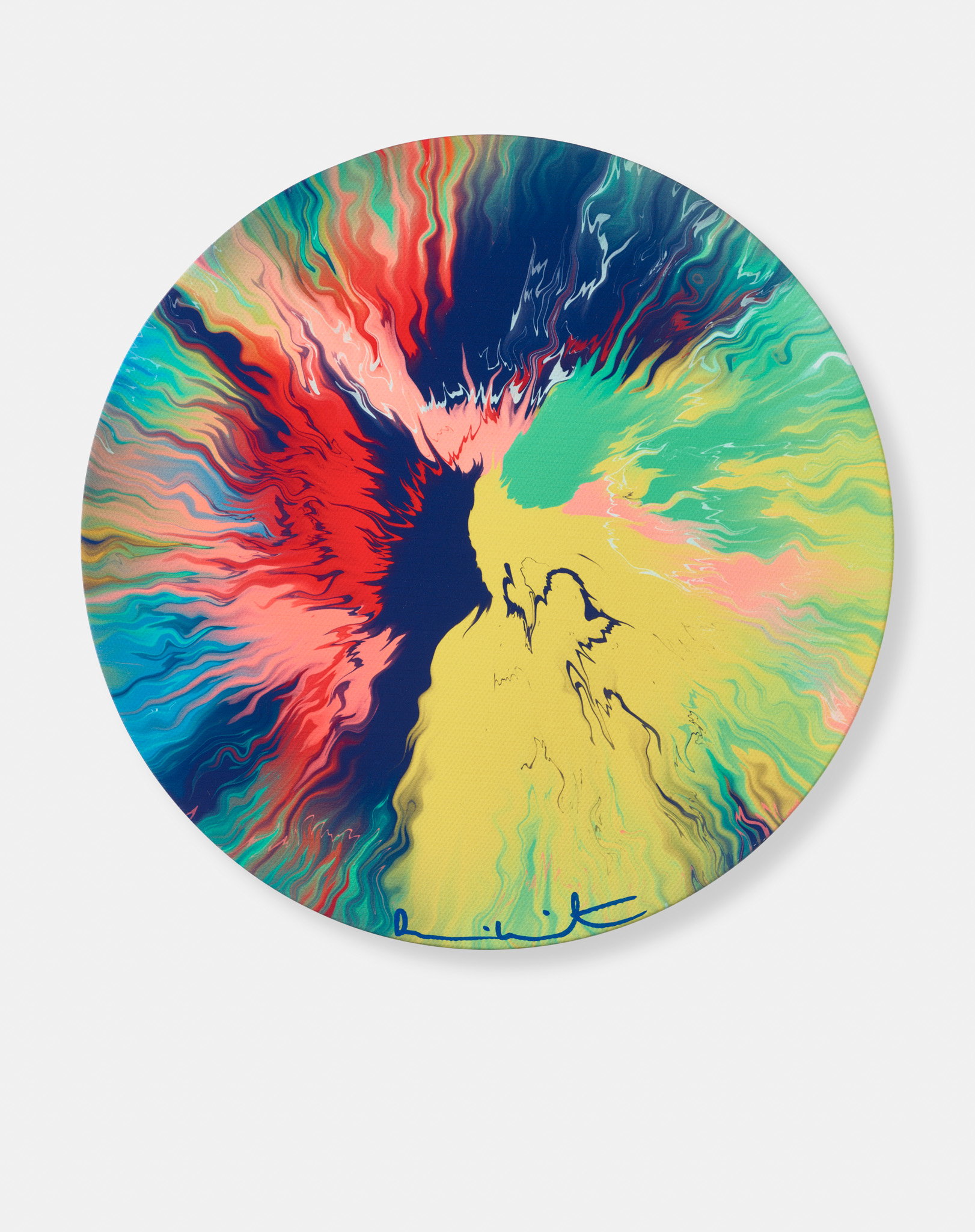 Beautiful, Perfectly Unself-Congratulatory Bursting River Painting image #1 main image