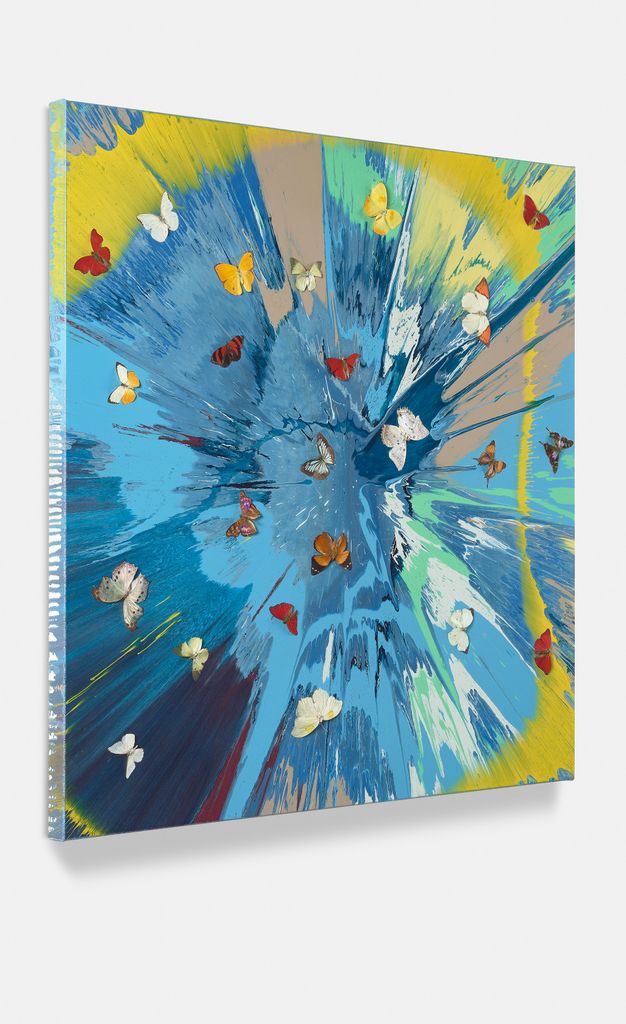 Beautiful Mysteries of the Deep Painting (with Butterflies) 2