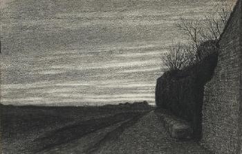 La plaine de Vaugirard (1856). Sold for $42,600 in 2007. Image courtesy of Christie's