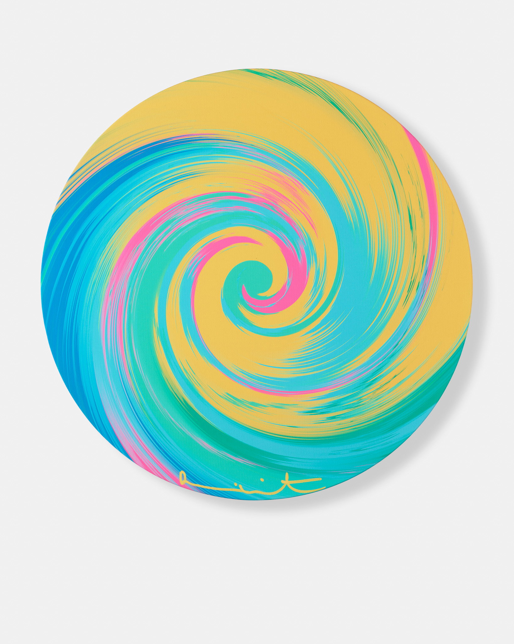 Beautiful, Jaunty-Tressed Whirlwind Painting image #1 main image