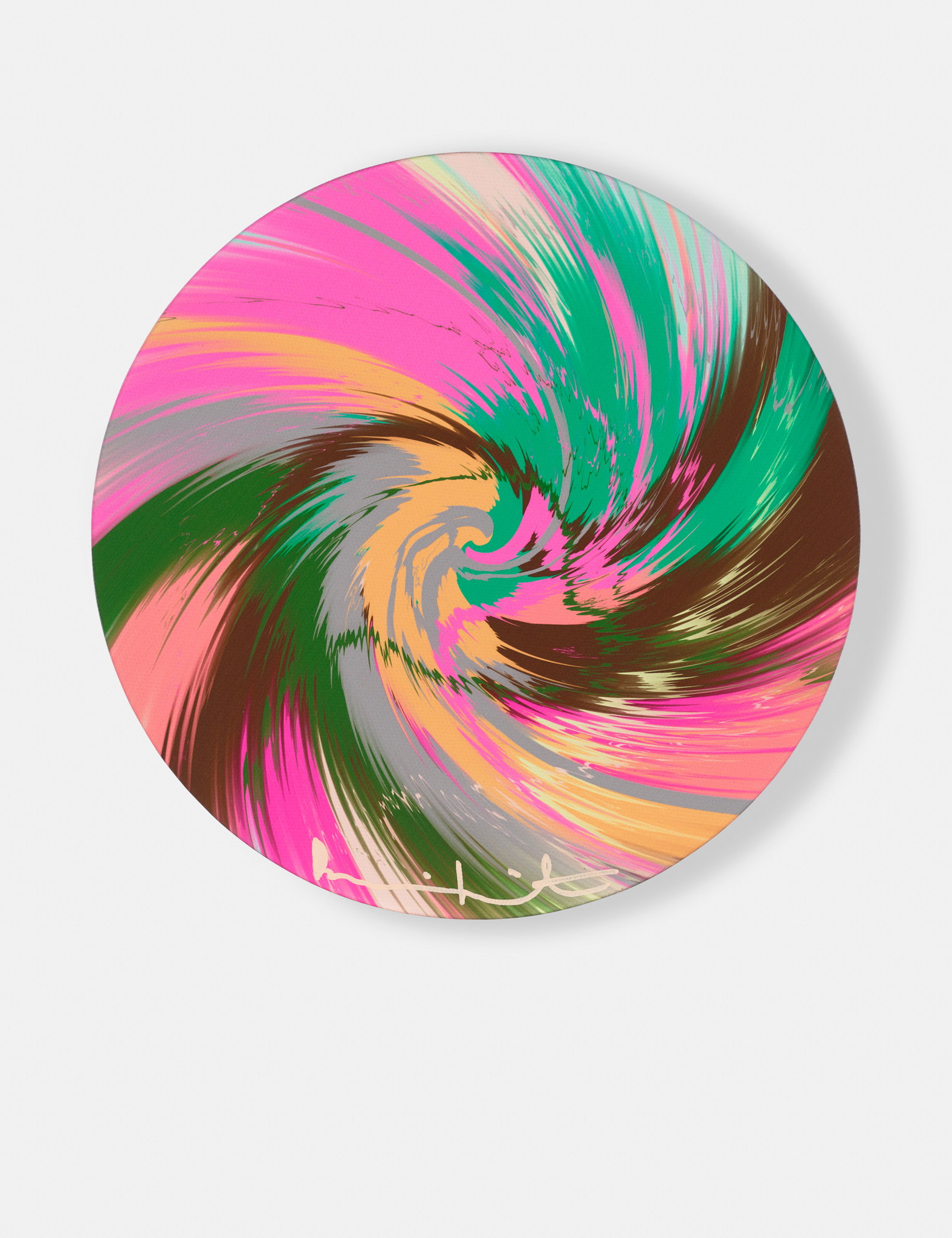Beautiful, Still Calm, Serene And Sheltered Cyclone Painting image #1 main image