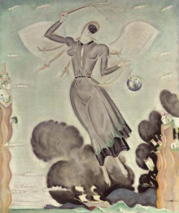 Angel of Judgement (Undated). Sold for $454,500 in 2005. Image courtesy of Sotheby's