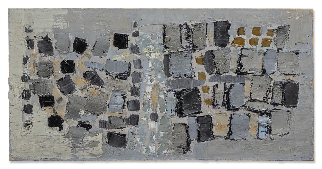 Composition en noir et blanc (Les pavés). Image courtesy of Sotheby's