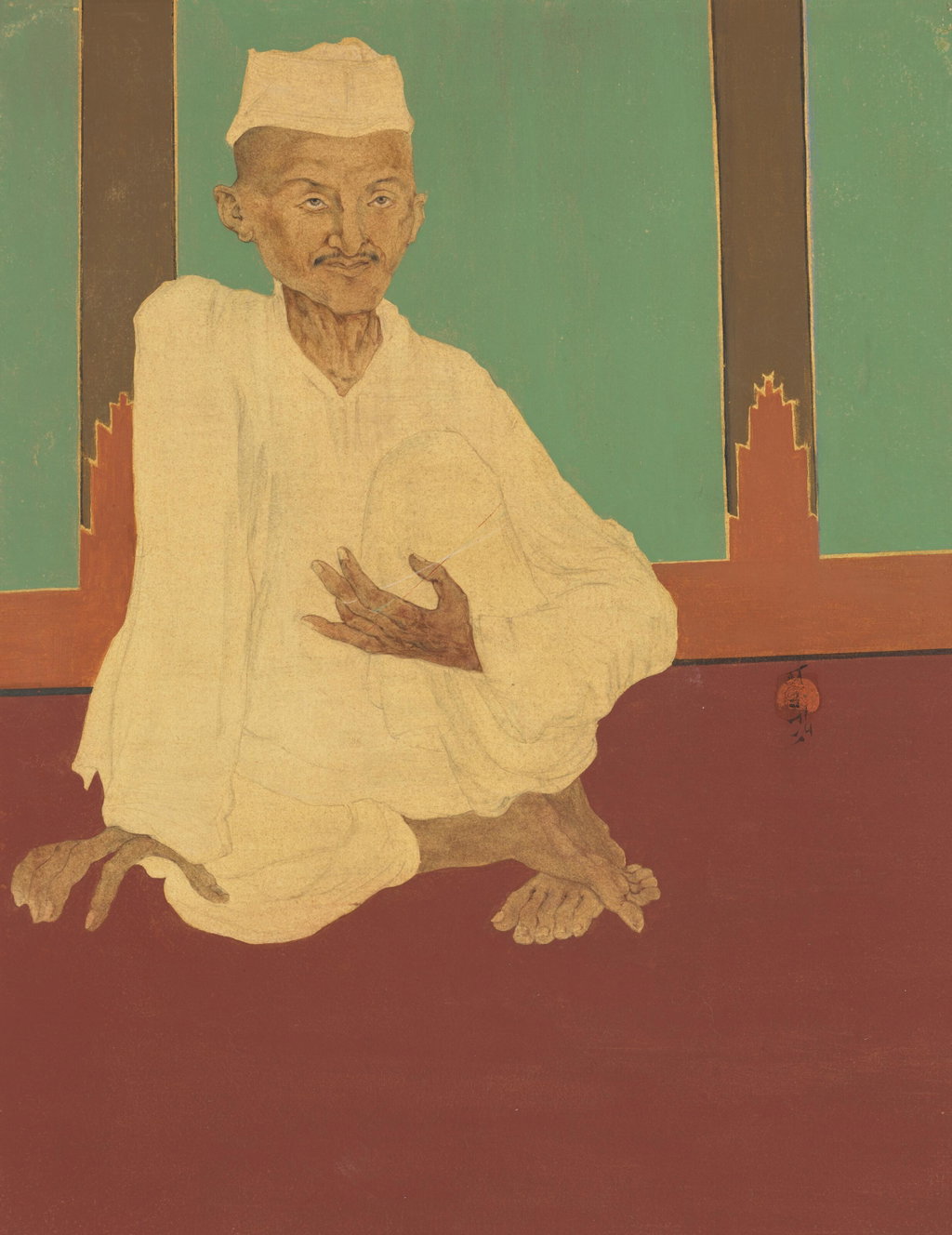 Mahatma Gandhi, The Spinner of a Nation’s Destiny. Image courtesy of Christie's