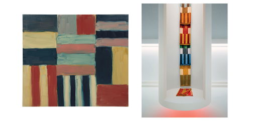 A New Home Collection by Hermès Conjures an Intriguing Sean Scully Painting