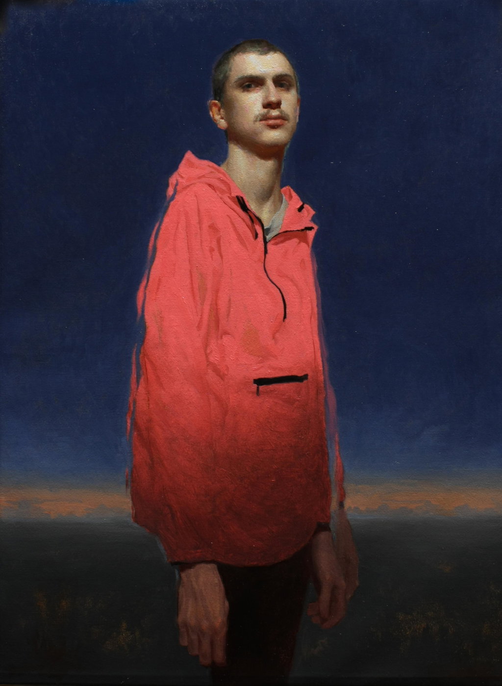 Midnight in a Perfect World by Gaby Nighan sold for $16,500 (312% above estimate). Image courtesy of Sotheby's