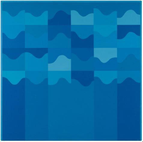 Blu-Consi-Waves (Undated). Sold for $46,800 in 2017. Image courtesy of 33 Auction