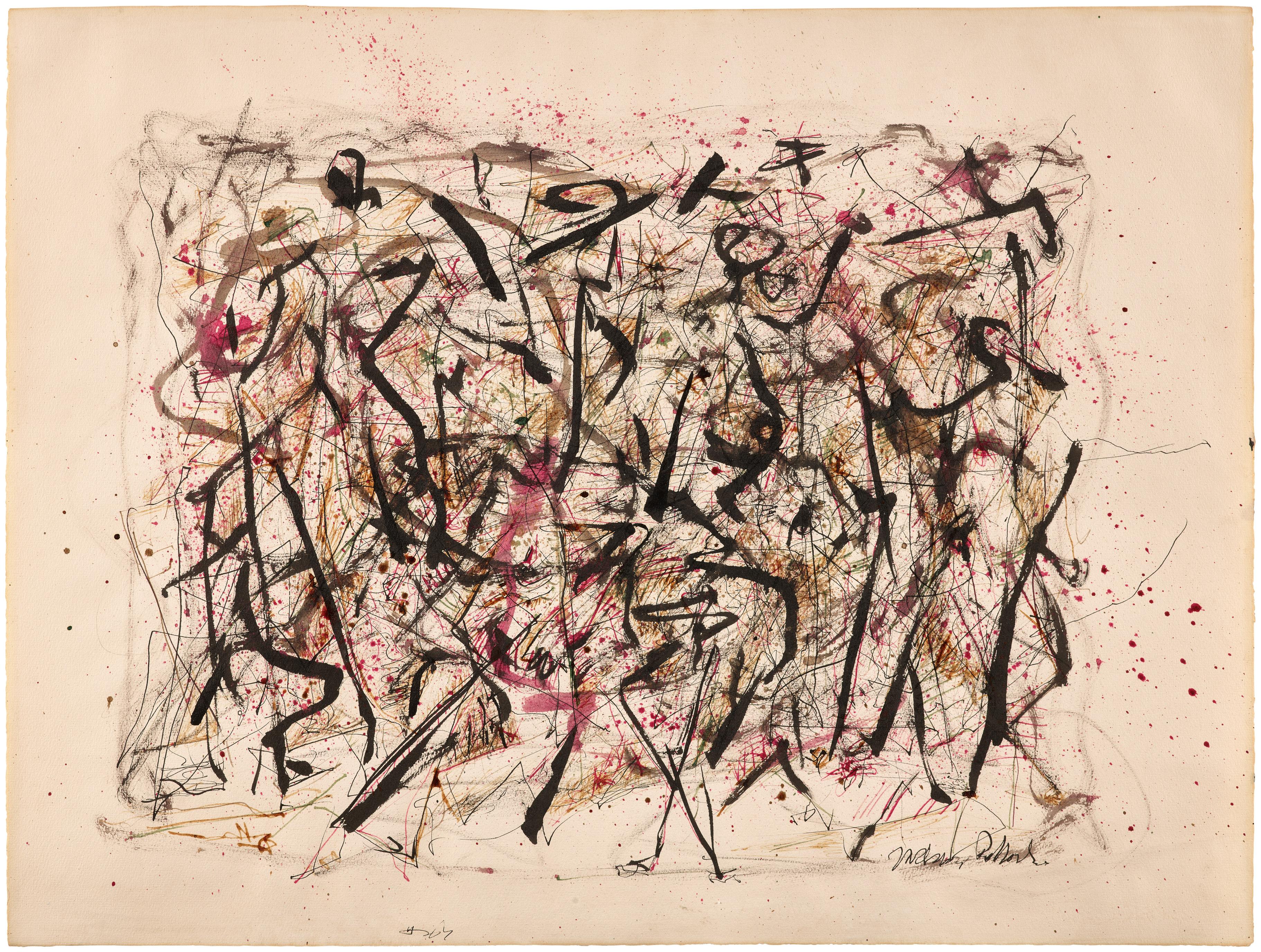 Jackson Pollock Work Sells for $3.49m But Delivers a 1% Negative