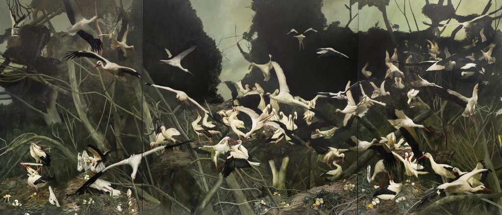 Felices por Siempre (Happily Ever After) by Samanta Rched Abugauch sold for $33,000. Image courtesy of Sotheby's
