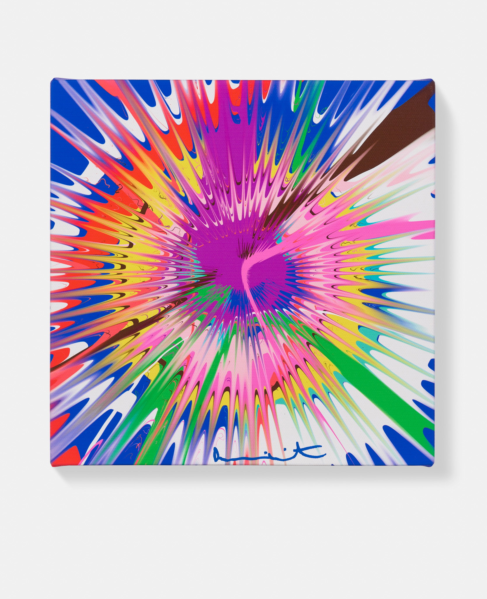Beautiful, Yet Impulsive, Tenderly Sensitively Sensitive, Indeterminately Passionate, Long Since Lost Explosion Painting image #1 main image