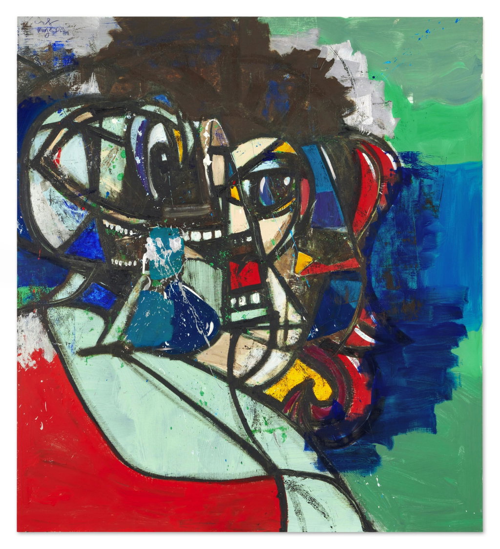 I Want My Brain Back by George Condo estimated at $1m (low) to $1.5m (high). Image courtesy of Sotheby's