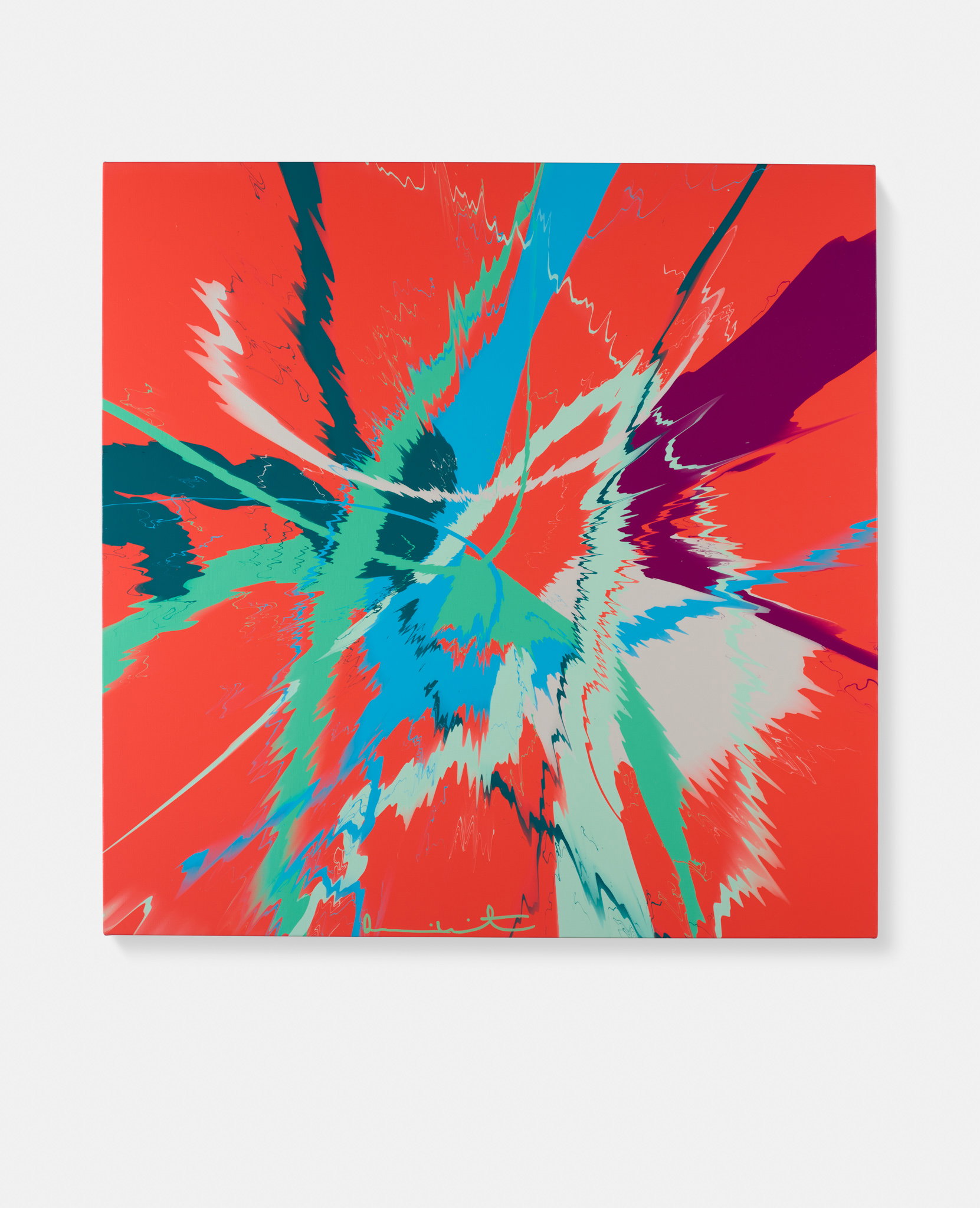Beautiful, Most Picturesqueness, The Perfect Star-Bright, Rare And Familiar, Seething Gyration Painting image #1 main image