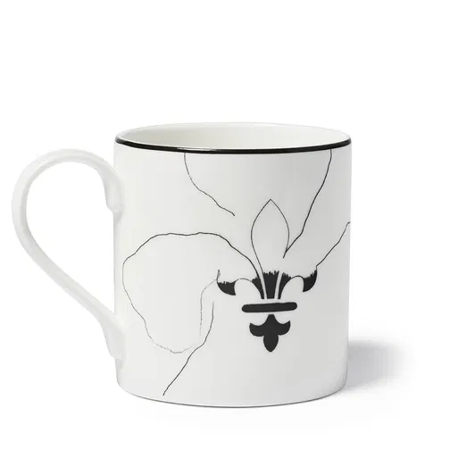 Brian Clarke Fleur-De-Lis Mug