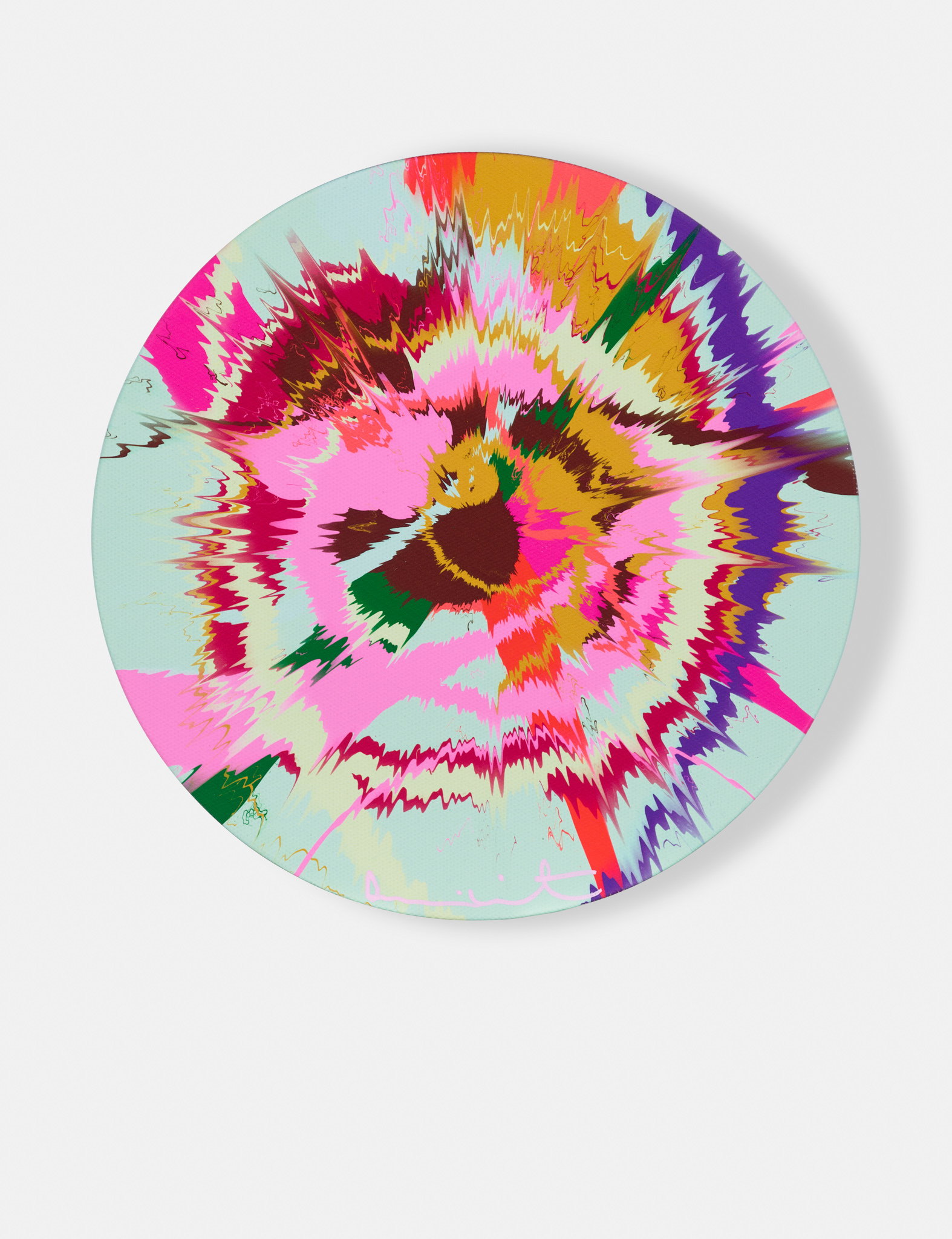 Beautiful, Wholly Self-Infatuating Gyration Painting image #1 main image