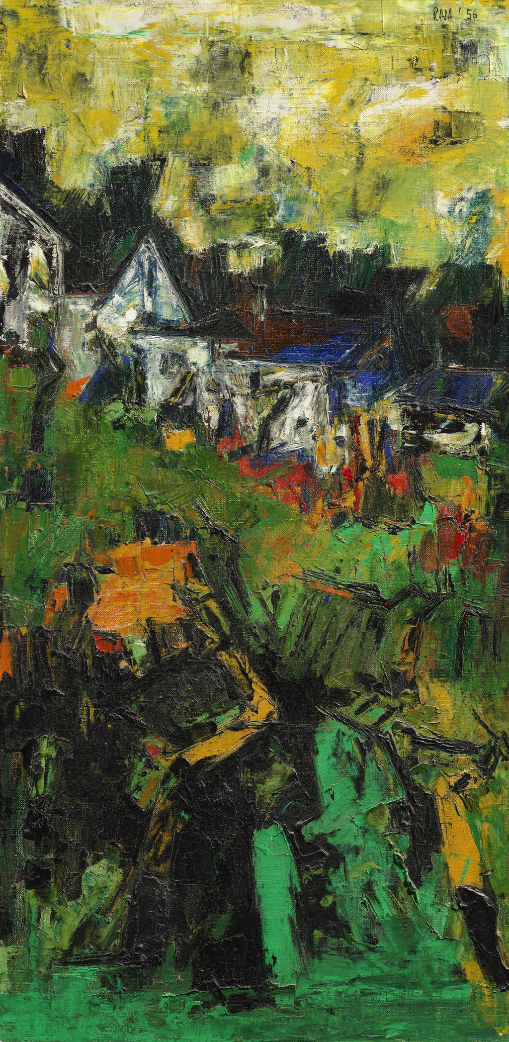 Untitled (Village). Image courtesy of Christie's
