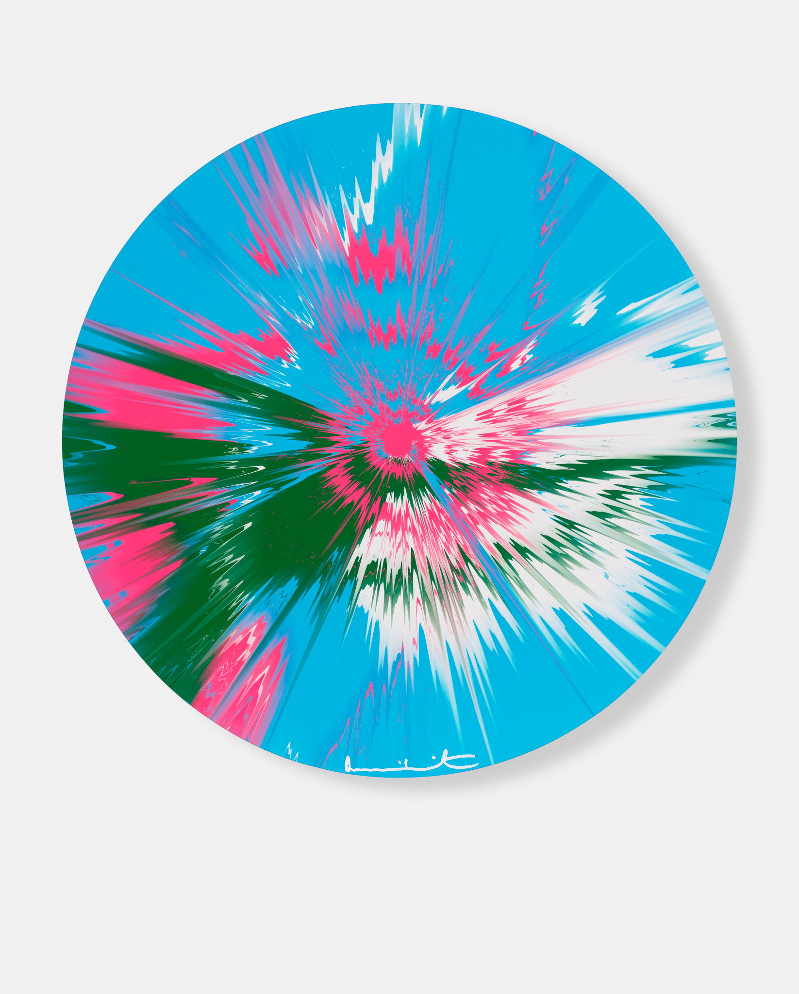 Beautiful, Vindictively-Intentioned, Brave And Heroic Vapor Painting image #1 main image
