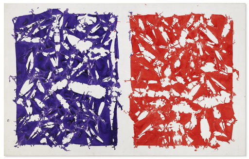 Simon Hantai Work Heads to Auction