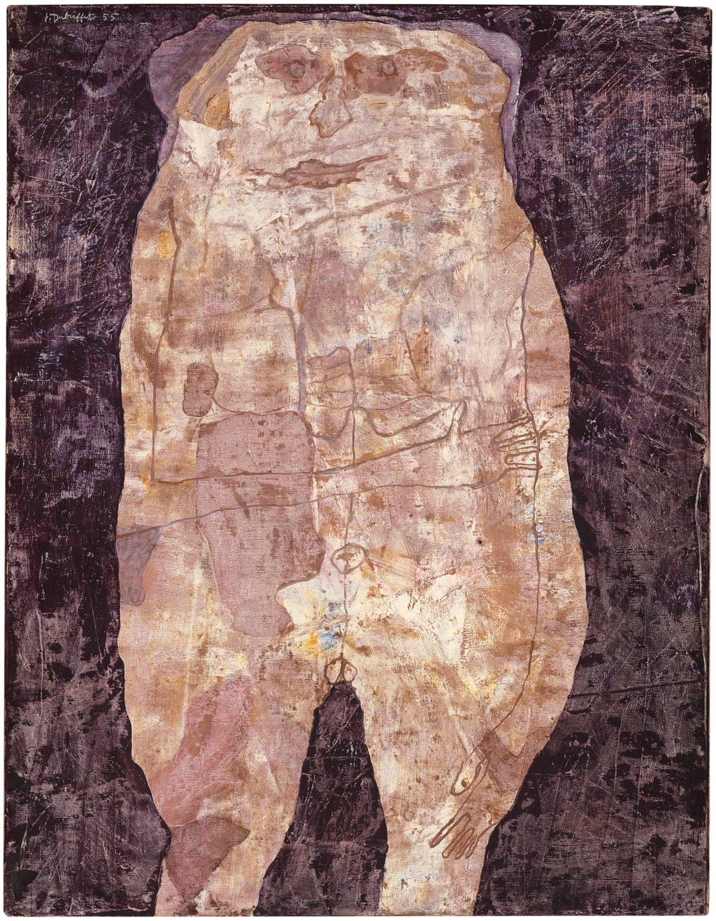 Étanche Ibitryx Monte Crème by Jean Dubuffet estimated at $1m (low) to $1.27m (high). Image courtesy of Phillips