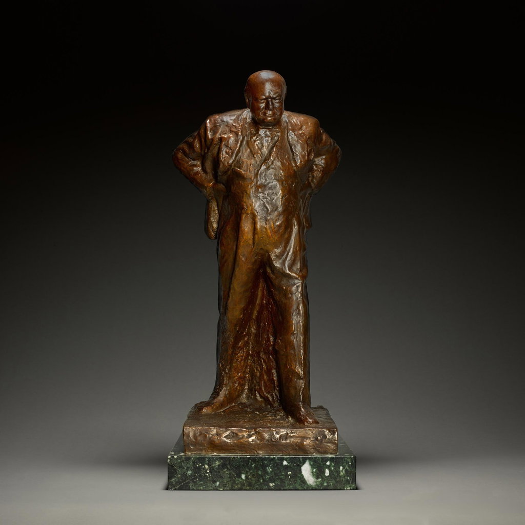 Sir Winston Churchill (1970). Sold for $122,900 in 2024. Image courtesy of Sotheby's