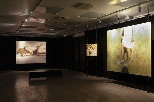 Photo reportage from the exhibition 'Firm & soft. Soft & firm' by Lisette Lepik at the Haapsalu City Gallery