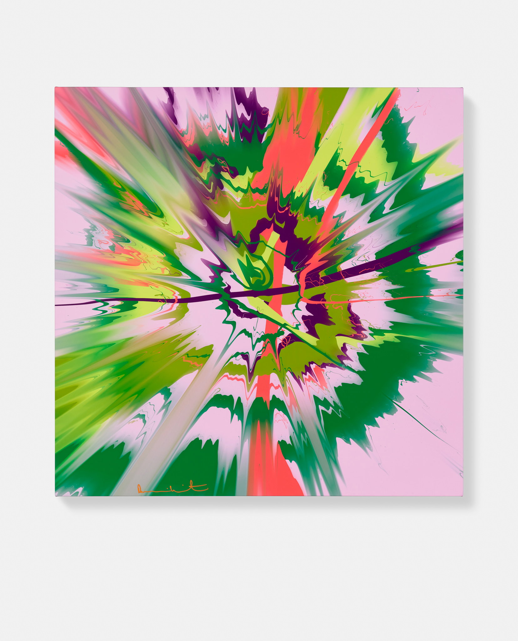 Beautiful, Intensely Disagreeable, Purely Altruistic, Extremely Fragmentary, Delicate And Intricate, Quite Innocent Helter Skelter Painting image #1 main image