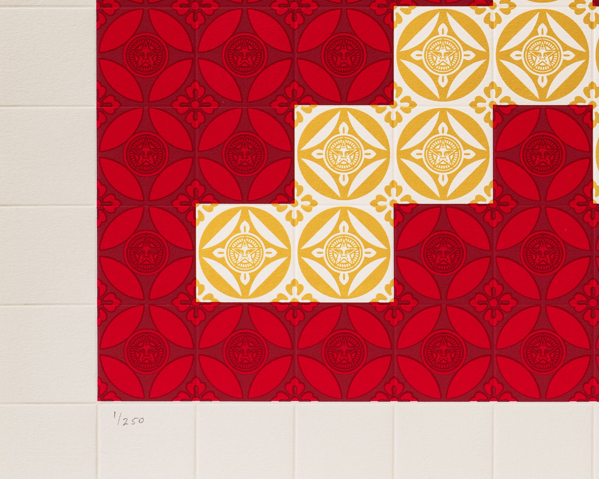 Positive Space/Negative Space (Cream/Red) image #5