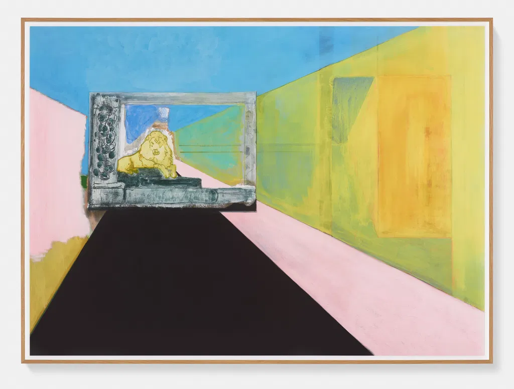 Lion in the Road (Small)