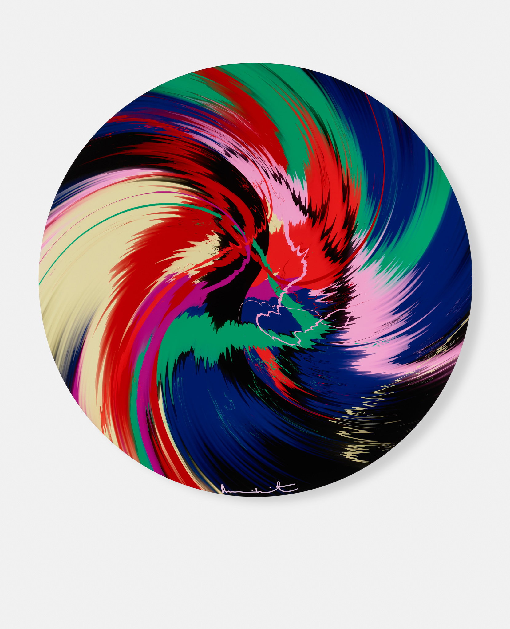 Beautiful, Purely Romantic, Somewhat Abstract, Ever Calm, Less Momentous Typhoon Painting image #1 main image