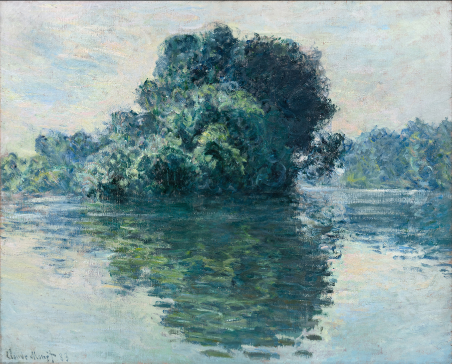Claude Monet, Vétheuil, effet du matin (1901). Copyright Damien Perronnet, Blok Design Group & Art Digital Studio, Sotheby’s