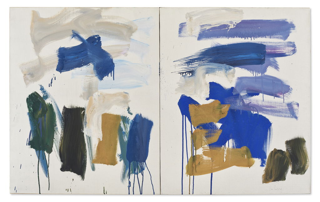 Champs by Joan Mitchell sold for $2.21m.
Image courtesy of Christie's
